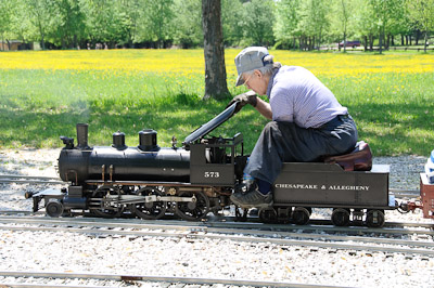 Miniature Steam Train