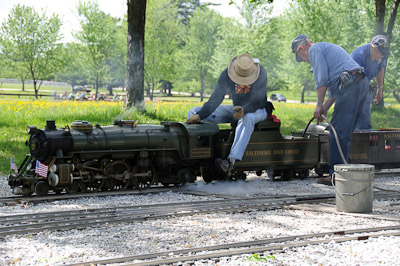 Miniature Steam Train