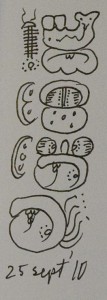 maya date glyphs