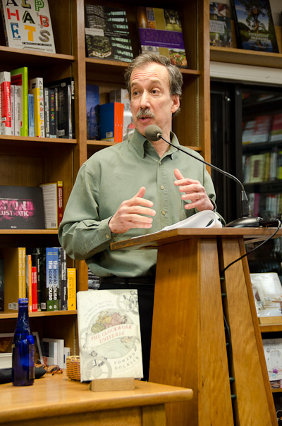 Edward Dolnick talking at Politics and Prose, 2/26/2011