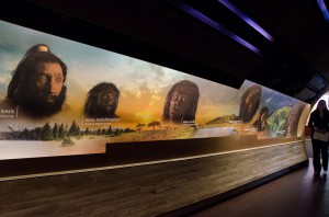 Entrance to Hall of Human Origins at Natural History Museum