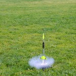 Model Rocket taking off!