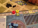 Cuba Libre; I played Directorio (yellow). Never really controlled much more than this, though I did have more bases elsewhere.